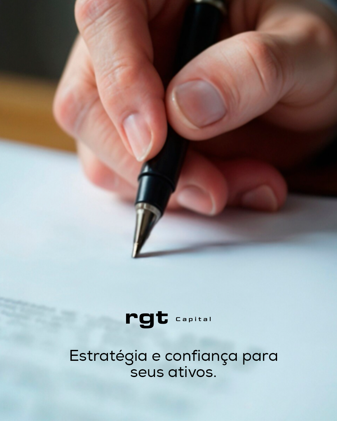 RGT Capital — formalização de operações
